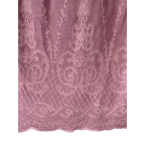 Est 1946 Womens Pink Embroidered 3/4 Bell Sleeve Boho Top Plus Size 18/20W - Picture 3 of 8